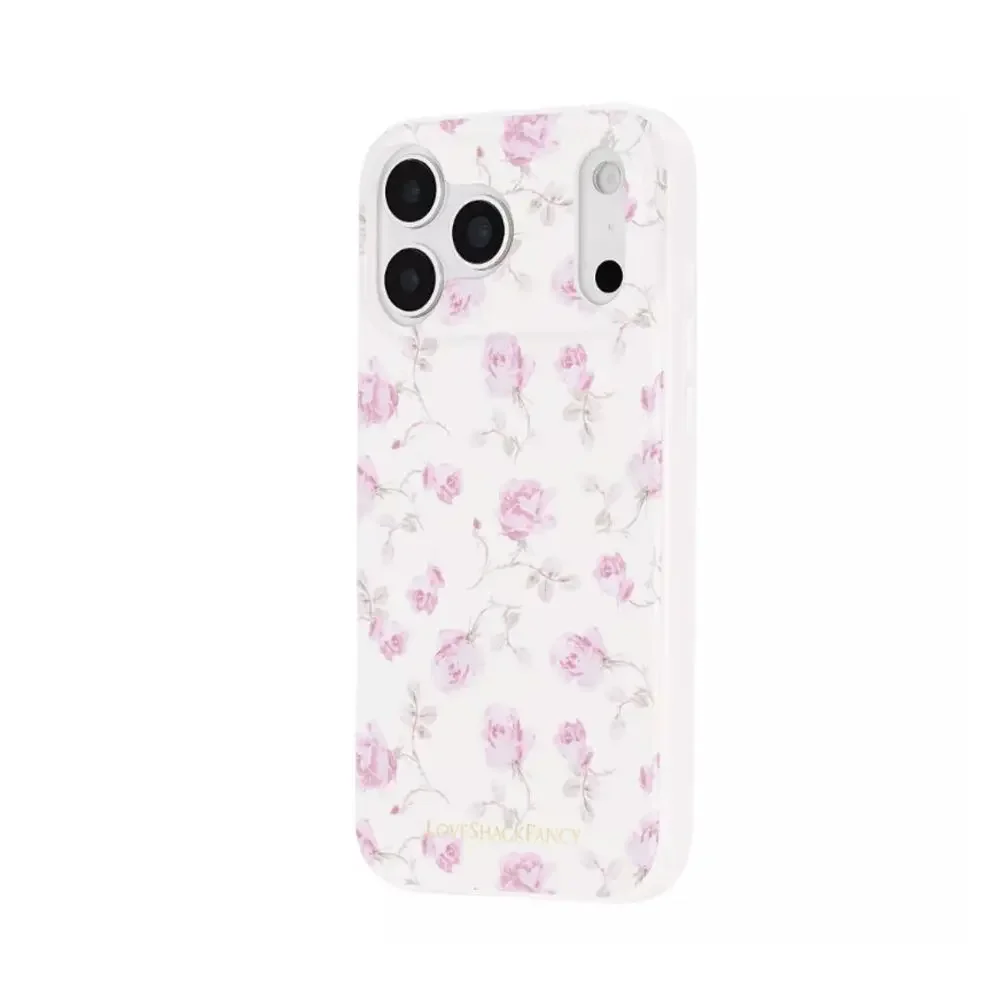 LoveShackFancy x Target – Case-Mate Ribbon Rosa Flora iPhone 17 Pro Case MagSafe